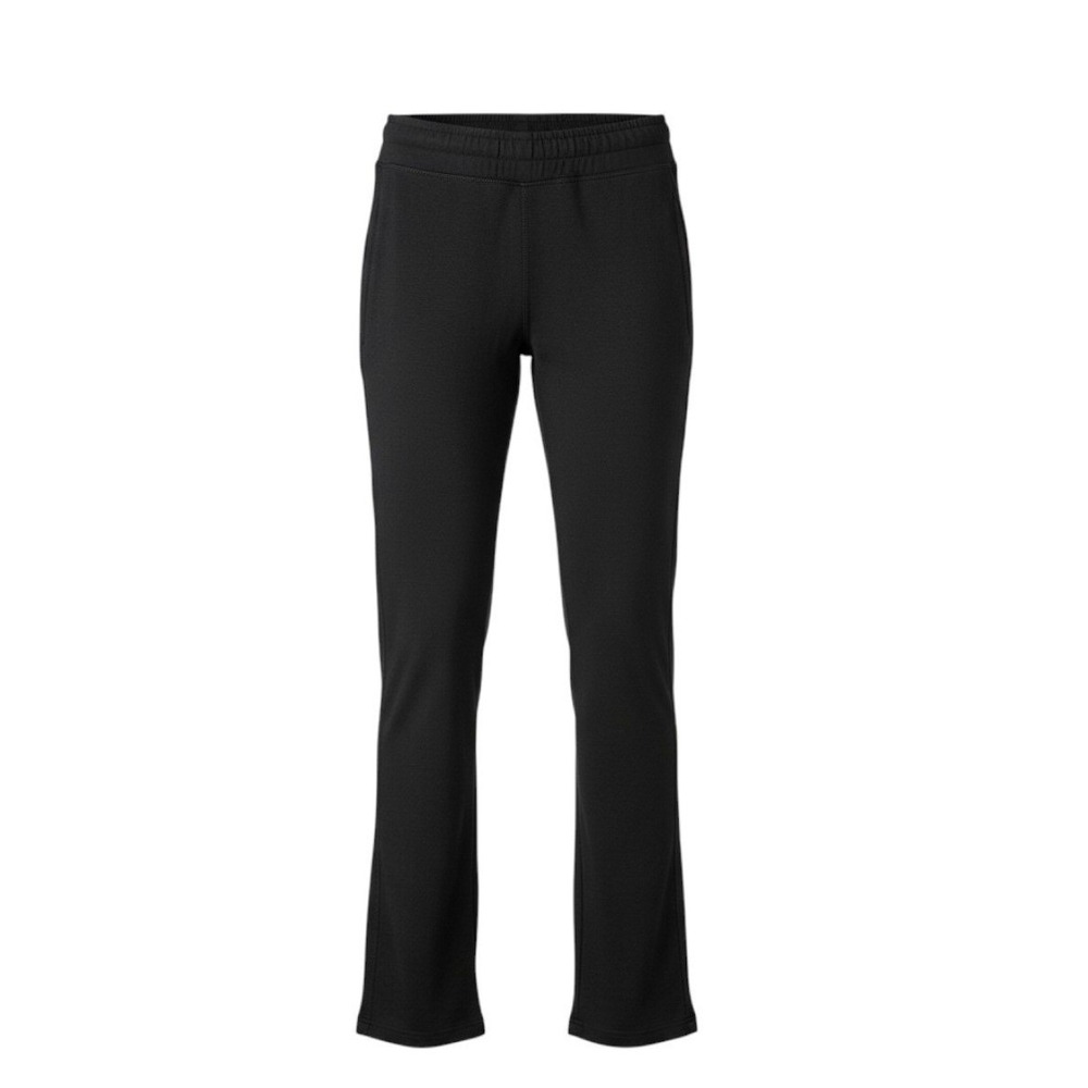 Bleusalt Malibu Modal Sweatpants Straight Leg Elastic Waist Black Minimalist 0